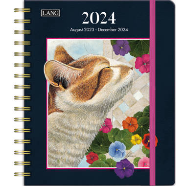 Lang Gallery Florals 2024 Deluxe Planner | Wayfair